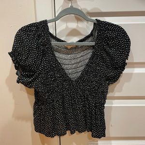 Cropped Flowey Shirt